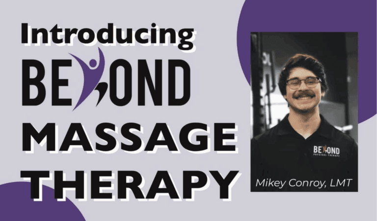 Beyond Massage Therapy Opens Apr 2025